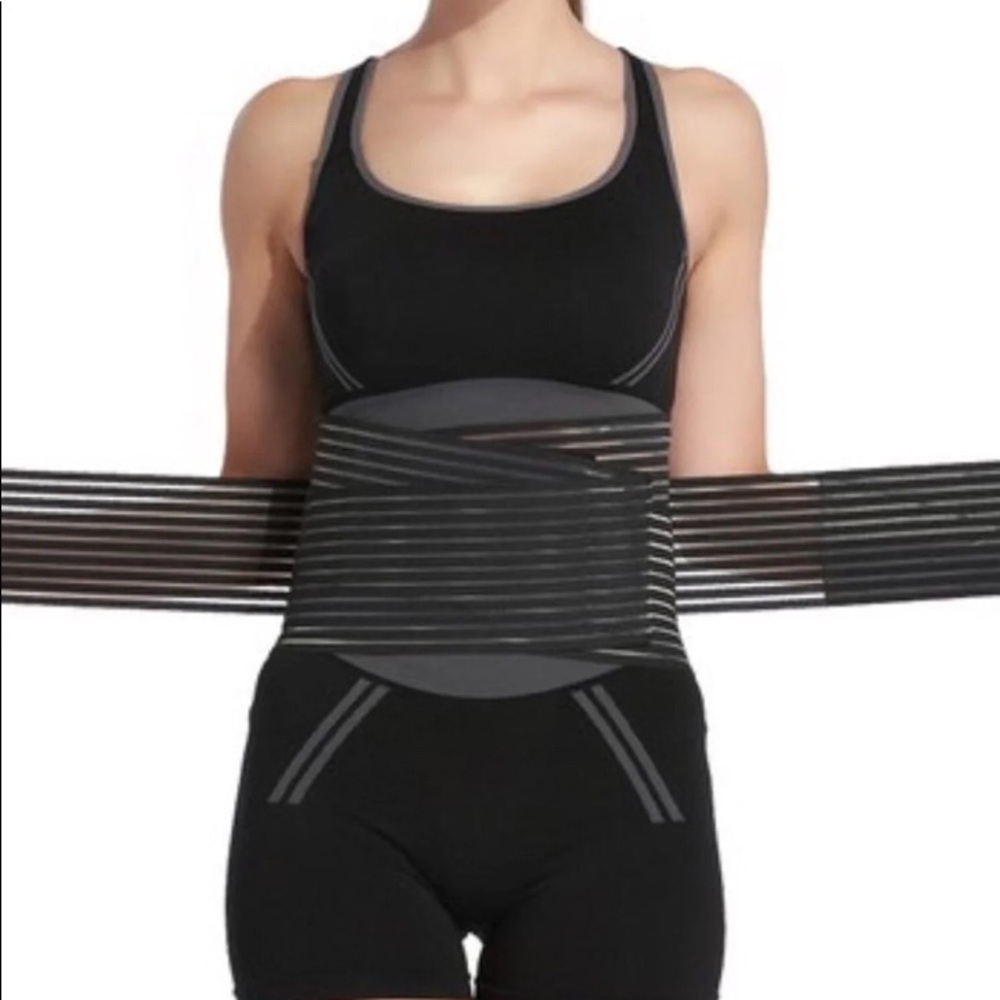 Shape toner waist belt